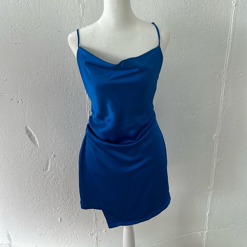 Blue Zara dress
